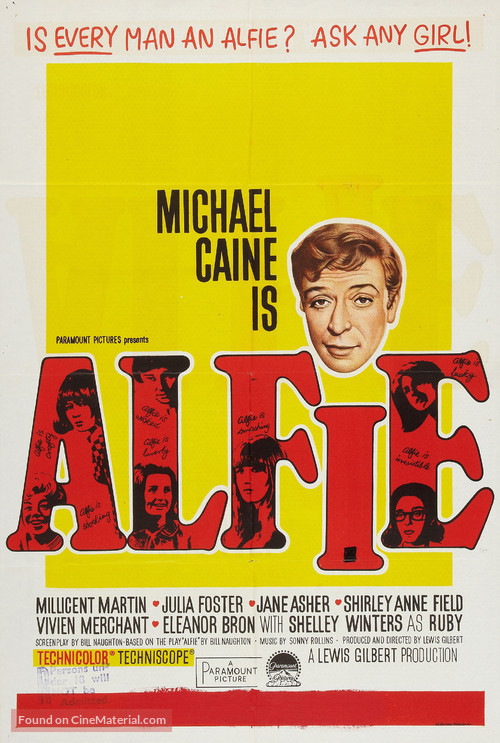 Alfie - Australian Movie Poster