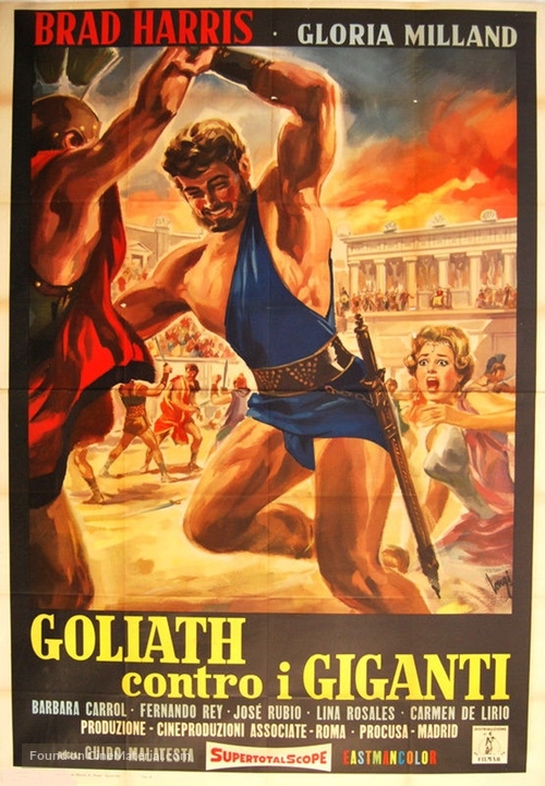 Goliath contro i giganti - Italian Movie Poster