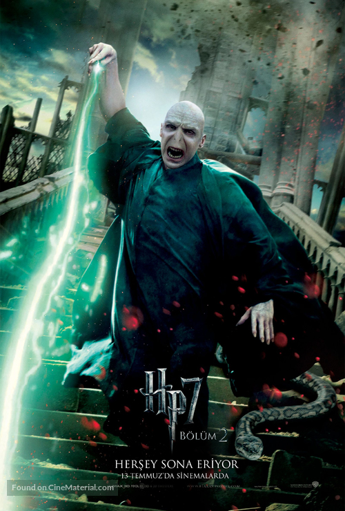 Harry Potter and the Deathly Hallows - Part 2 - Turkish Movie Poster