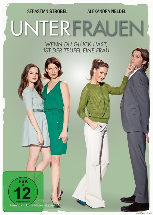 Unter Frauen - German DVD movie cover