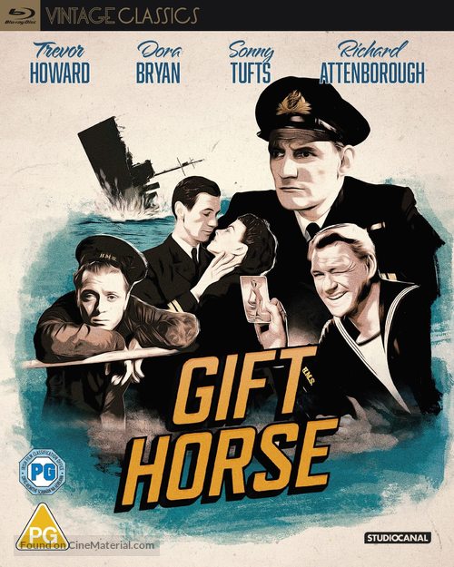 Gift Horse - British Blu-Ray movie cover