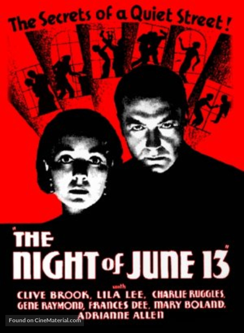 The Night of June 13th - Movie Poster