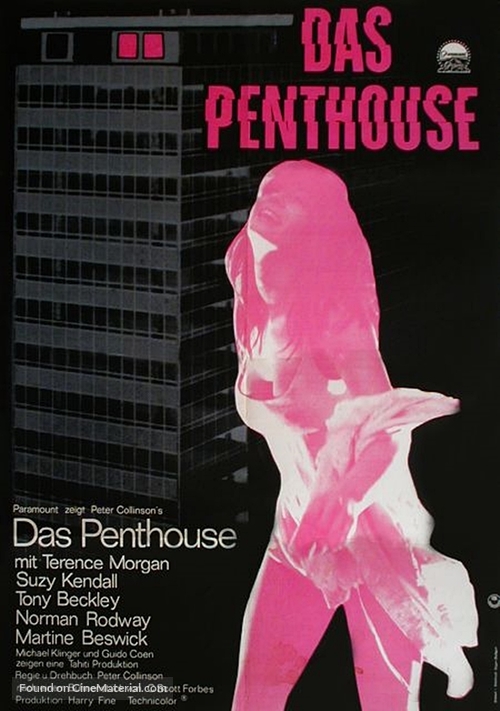 The Penthouse - German Movie Poster