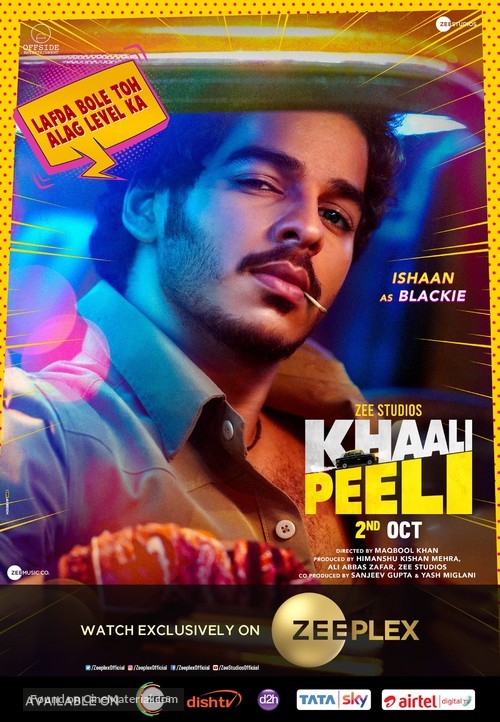 Khaali Peeli (2020) Hindi Movie 480p ZeePlex HDRip x264 ESubs 350MB