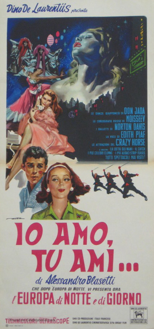 Io amo, tu ami - Italian Movie Poster