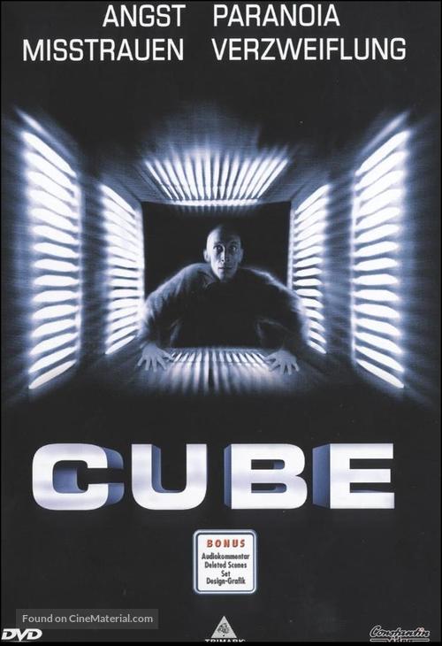 Cube - German DVD movie cover