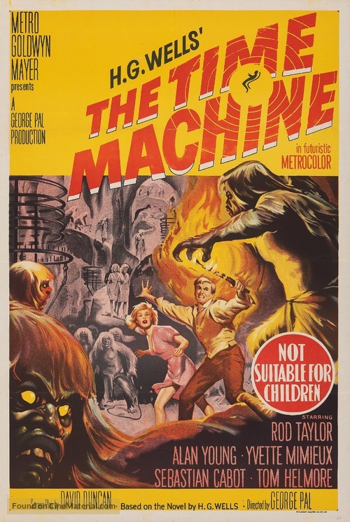 The Time Machine - Australian Movie Poster