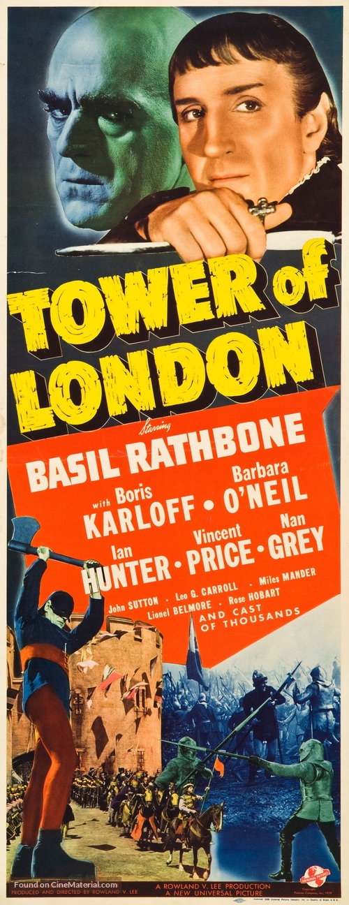 Tower of London - Movie Poster