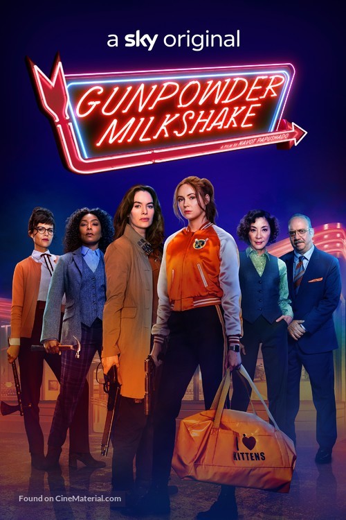 Gunpowder Milkshake - British Movie Cover