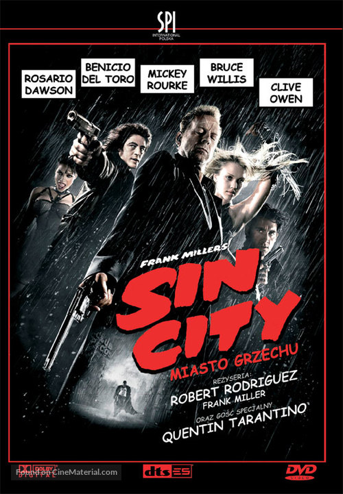 Sin City - Polish DVD movie cover