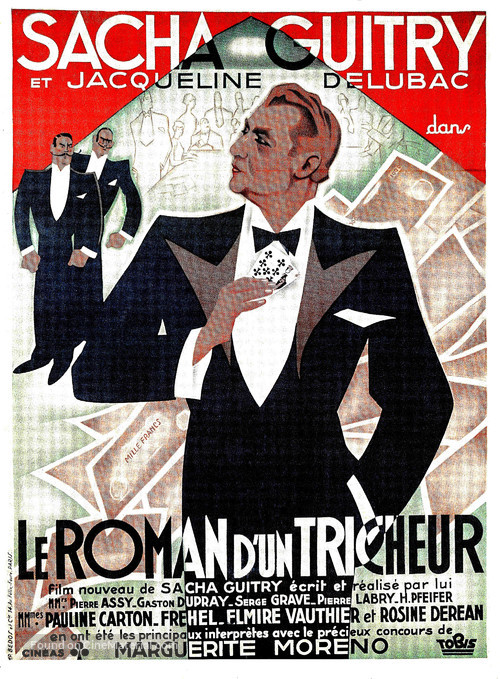 Le roman d&#039;un tricheur - French Movie Poster