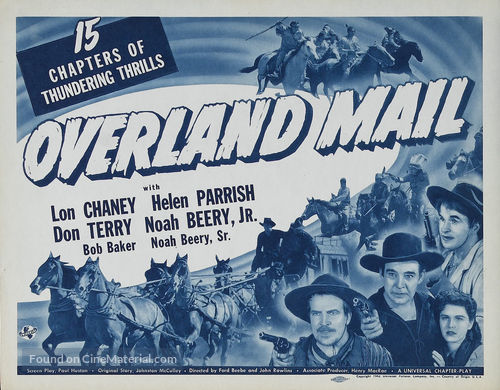 Overland Mail - Movie Poster