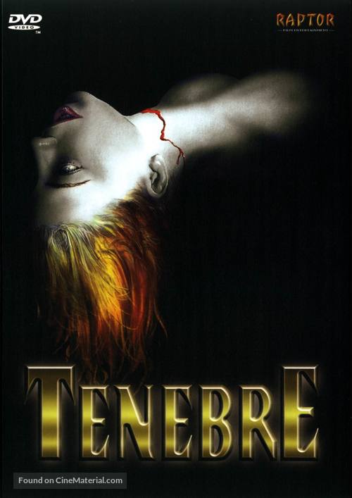 Tenebre - German DVD movie cover