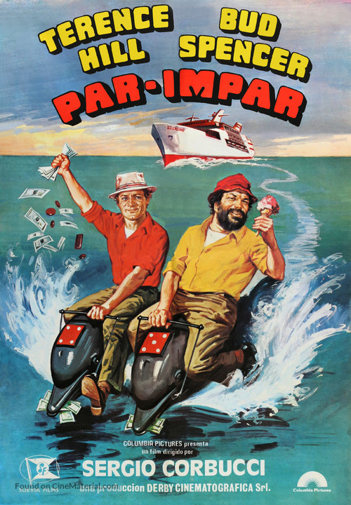 Pari e dispari - Spanish Movie Poster