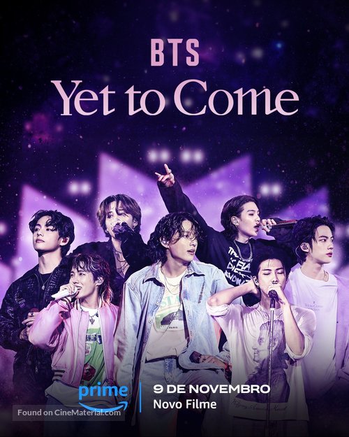 BTS: Yet to Come in Cinemas - Brazilian Movie Poster