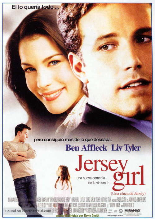 Jersey Girl - Spanish Theatrical movie poster