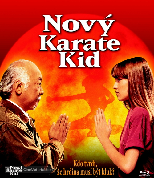 The Next Karate Kid - Czech Blu-Ray movie cover