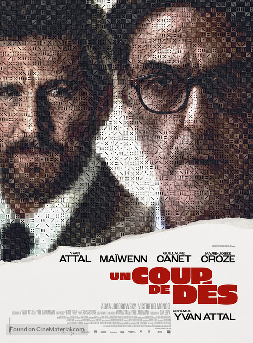 Un coup de d&eacute;s - French Movie Poster