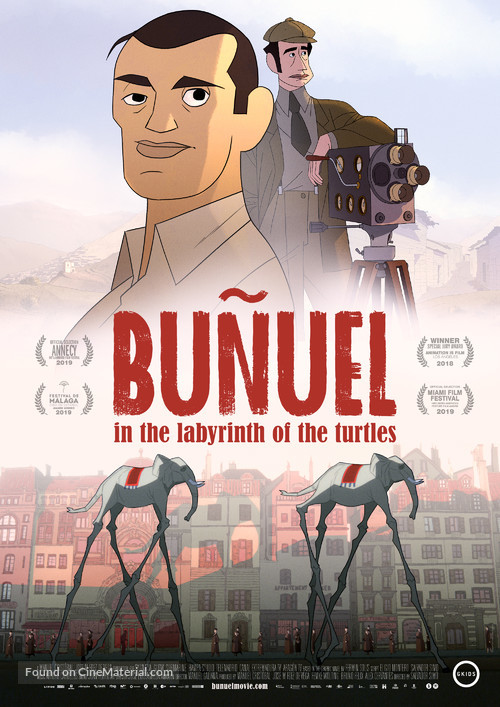 Bu&ntilde;uel en el laberinto de las tortugas - Dutch Movie Poster