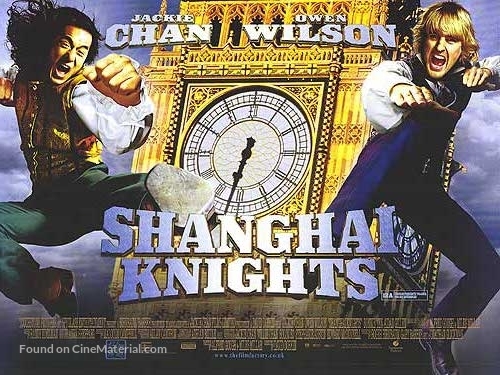 Shanghai Knights - British Movie Poster