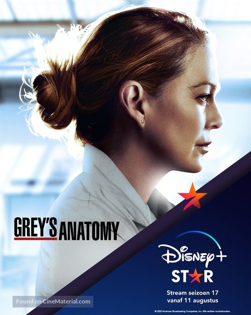 &quot;Grey&#039;s Anatomy&quot; - Dutch Movie Poster