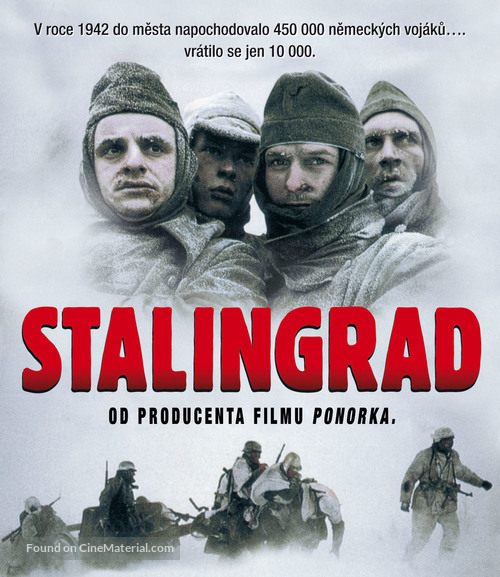 Stalingrad - Czech Blu-Ray movie cover