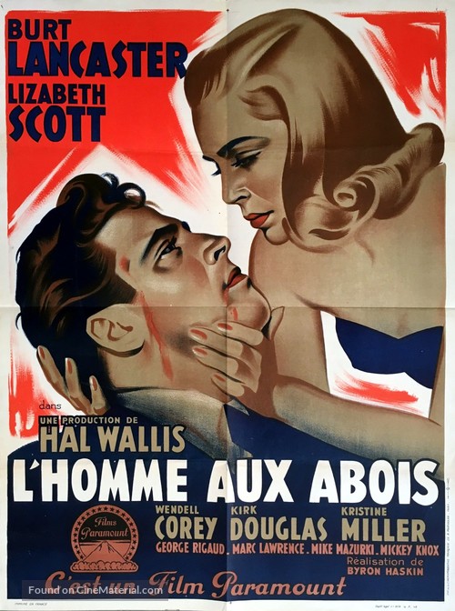 I Walk Alone - French Movie Poster