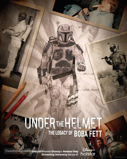 Under the Helmet: The Legacy of Boba Fett - Indonesian Movie Poster