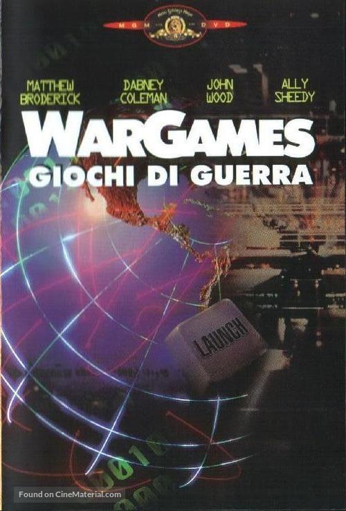 WarGames - Italian DVD movie cover