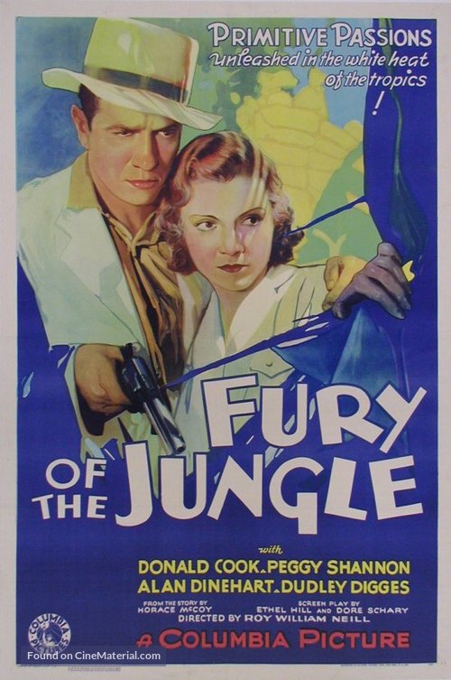 Fury of the Jungle - Movie Poster