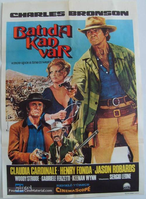 C&#039;era una volta il West - Turkish Movie Poster
