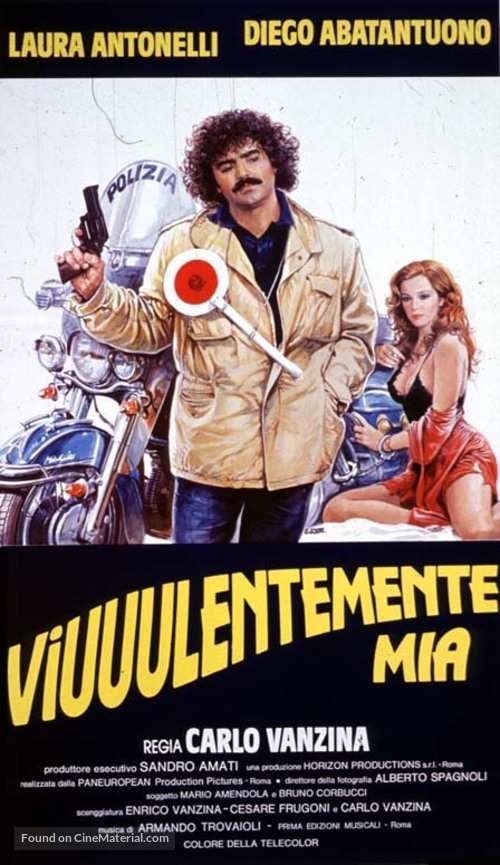 Viuuulentemente mia - Italian Movie Poster