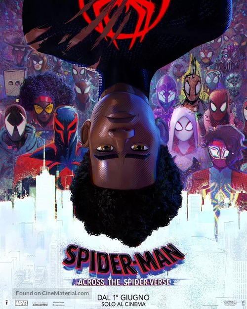 Spider-Man: Across the Spider-Verse - Italian Movie Poster