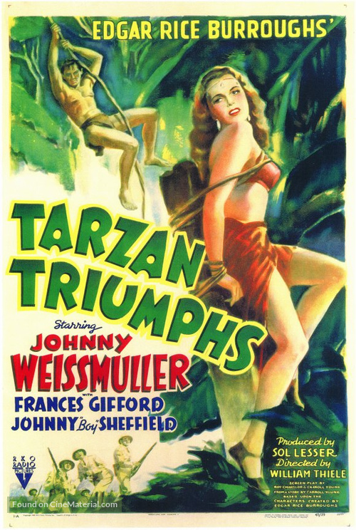 Tarzan Triumphs - Movie Poster