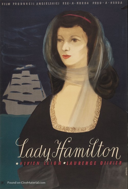 That Hamilton Woman - Polish Movie Poster