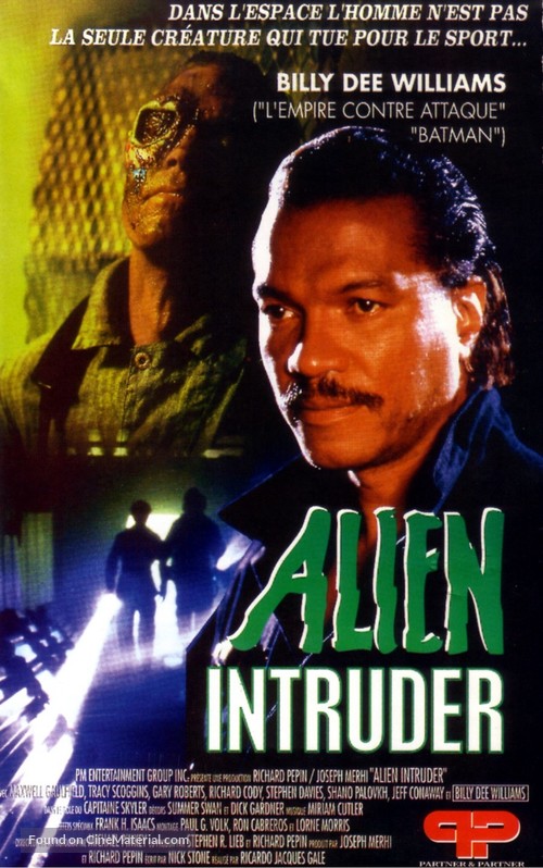 Alien Intruder - French VHS movie cover