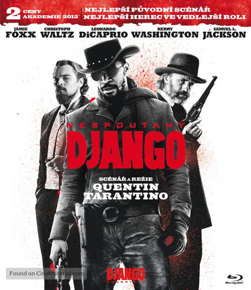 Django Unchained - Czech Blu-Ray movie cover