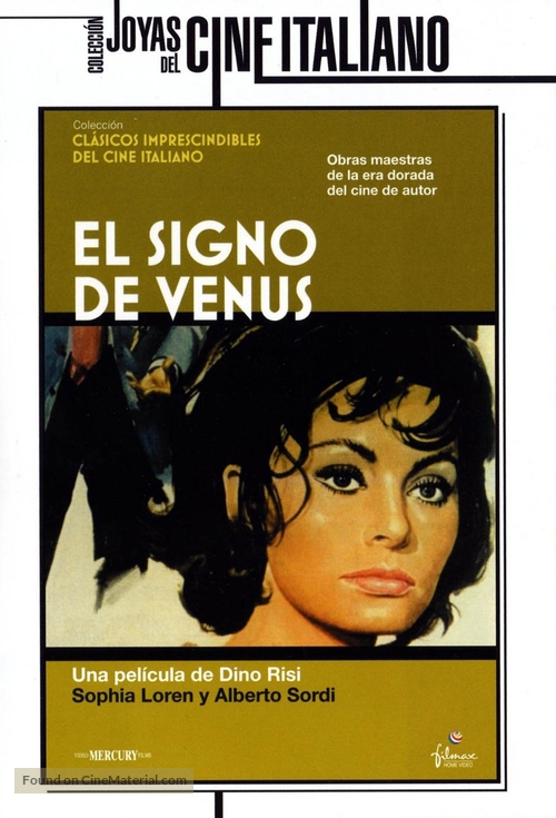 Il segno di Venere - Spanish Movie Cover