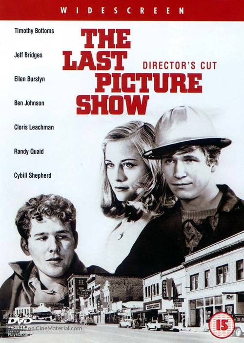 The Last Picture Show - British DVD movie cover