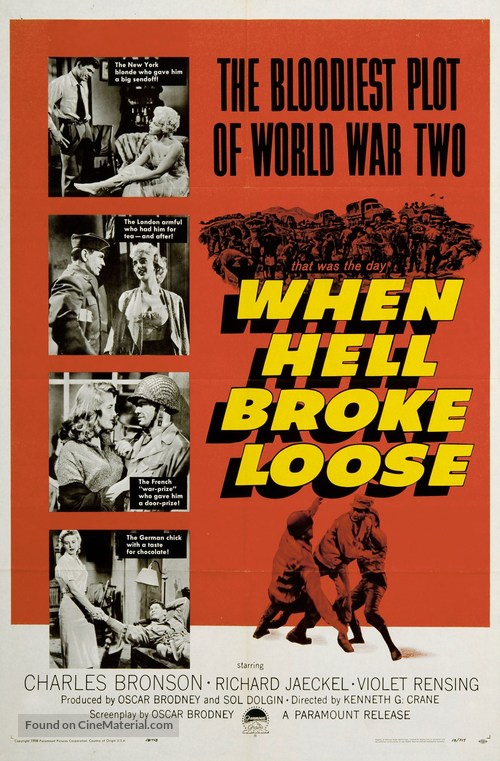 When Hell Broke Loose - Movie Poster