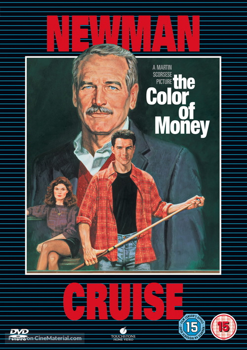 The Color of Money - British DVD movie cover