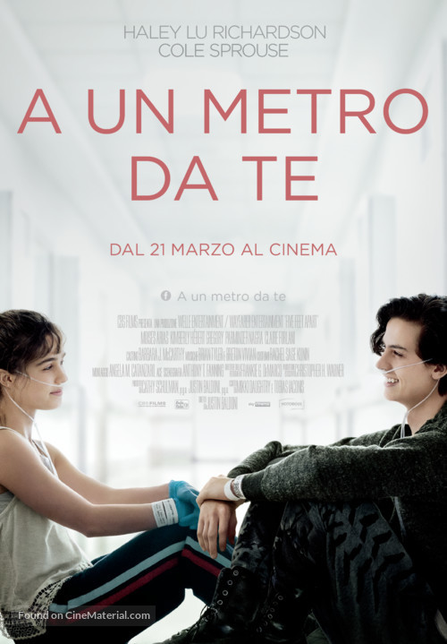 Five Feet Apart - Italian Movie Poster