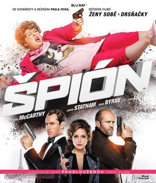 Spy - Czech Blu-Ray movie cover