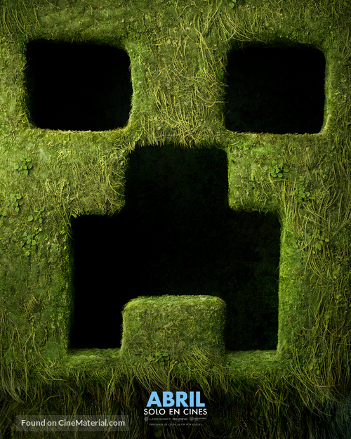 A Minecraft Movie - Spanish Movie Poster