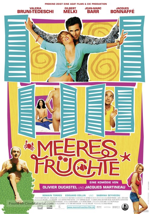 Crustac&eacute;s et coquillages - German Movie Poster