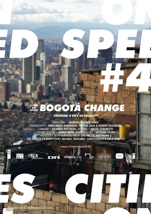 Cities on Speed: Bogota Change - Danish Movie Poster