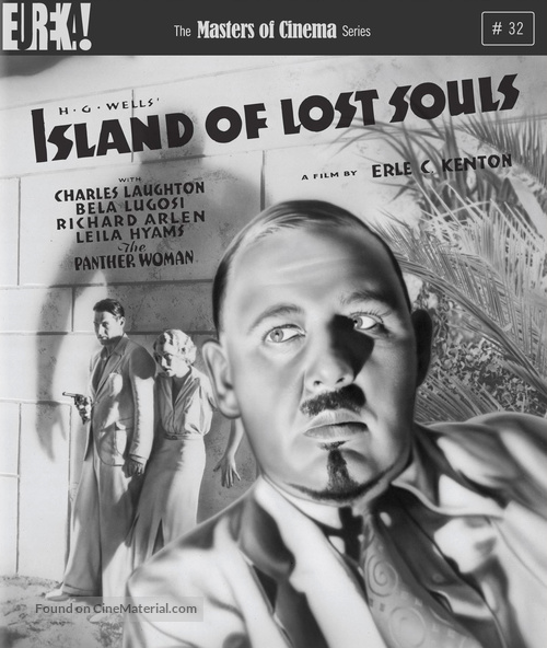 Island of Lost Souls - British Blu-Ray movie cover
