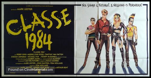 Class of 1984 - Italian Movie Poster