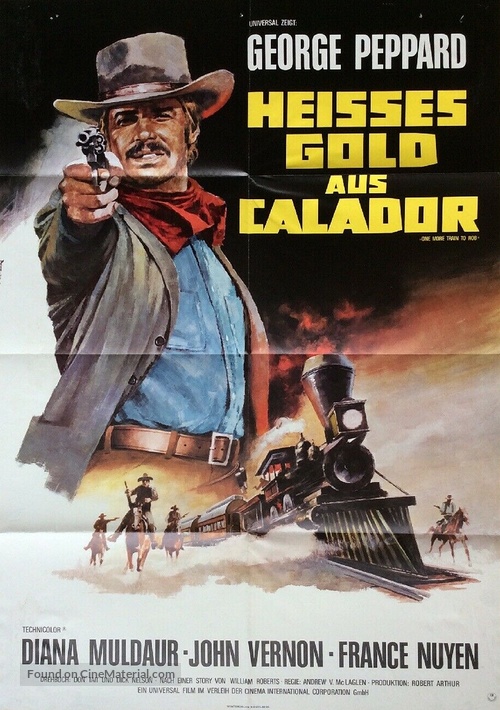 One More Train to Rob - German Movie Poster