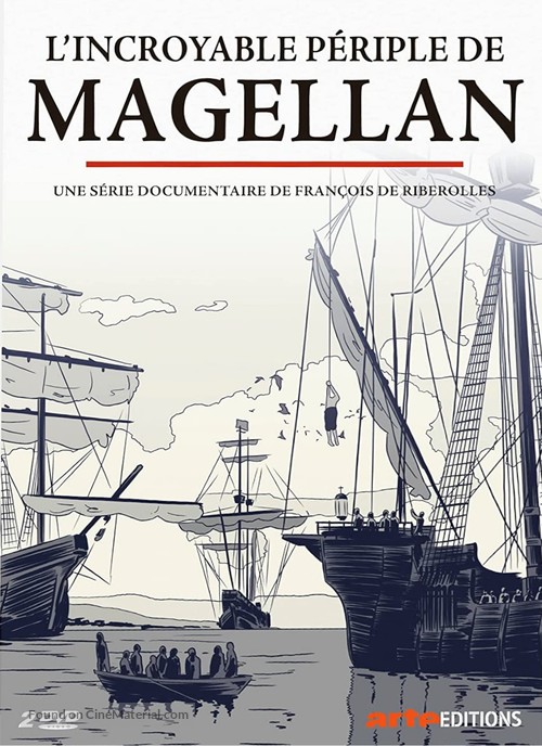 L&#039;incroyable p&eacute;riple de Magellan - French DVD movie cover